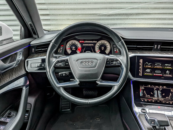 2021 Audi A6 45 TFSI V (C8), белый, 4150000 рублей - вид 21