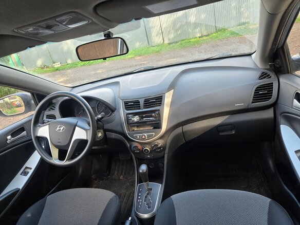 2012 Hyundai Solaris I, серый - вид 5