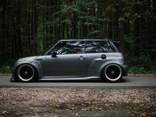 2003 Mini Hatch Cooper S I (R50), серебристый, 2000000 рублей, вид 5