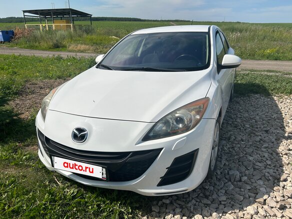 2011 Mazda 3 II (BL), белый, 750000 рублей - вид 2