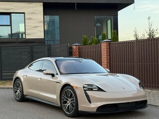 2021 Porsche Taycan I, бежевый, 4900000 рублей, вид 2
