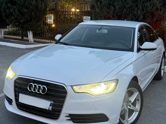 2013 Audi A6 IV (C7), белый - вид 15