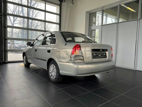 2007 Hyundai Accent ТагАЗ II, бежевый, 450000 рублей, вид 4