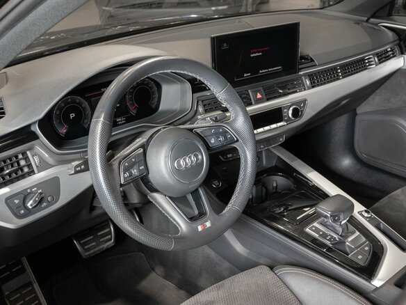 2020 Audi A4 40 TFSI V (B9) Рестайлинг, чёрный, 3014254 рублей - вид 4