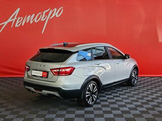 2020 Lada (ВАЗ) Vesta SW Cross I, серебристый, 1085000 рублей, вид 5