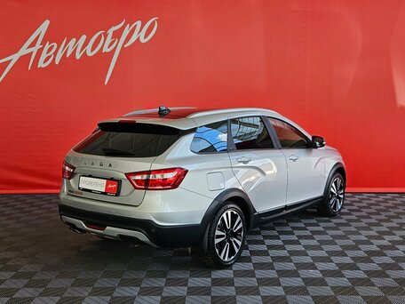 2020 Lada (ВАЗ) Vesta SW Cross I, серебристый, 1060000 рублей, вид 5