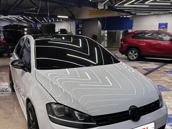 2014 Volkswagen Golf VII, белый - вид 5