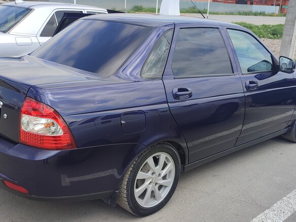 2015 Lada (ВАЗ) Priora I Рестайлинг, синий, 560000 рублей - вид 8