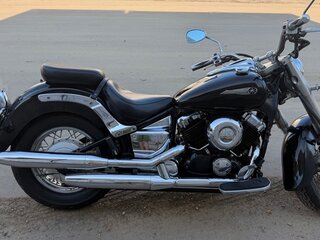 2003 Yamaha XVS400 Drag Star, чёрный, 359000 рублей, вид 3