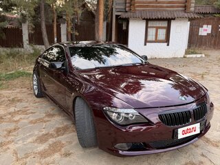 2008 BMW 6 серии 650i II (E63/E64) Рестайлинг, красный, 1100000 рублей, вид 2