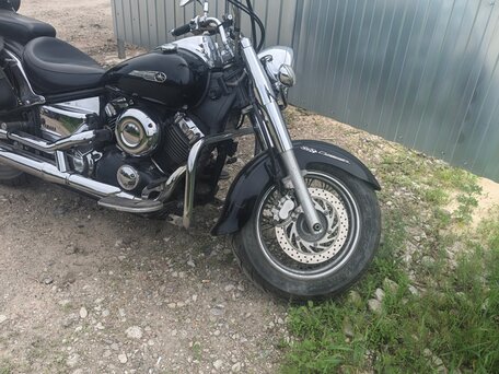2005 Yamaha XVS400 Drag Star, чёрный, 350000 рублей, вид 1