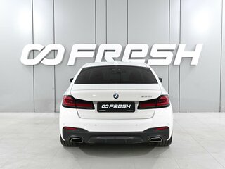 2021 BMW 5 серии 530i xDrive VII (G30/G31/G38) Рестайлинг, белый, 5229000 рублей, вид 4