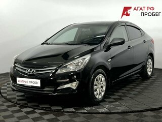 2014 Hyundai Solaris I, чёрный, 830000 рублей, вид 1