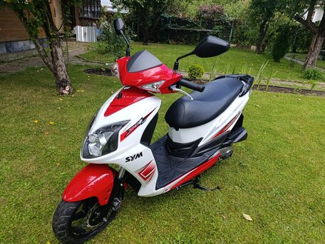 2013 Sym Jet 4 50, красный, 119000 рублей, вид 1