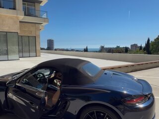 2019 Porsche Boxster T IV 718 (982), синий, 5500000 рублей, вид 2