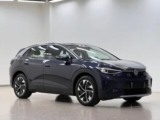 2025 Volkswagen ID.4 Crozz, синий, 3281099 рублей, вид 4
