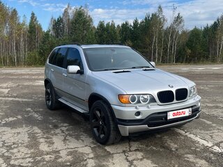 2002 BMW X5 4.4i I (E53), серебристый, 800000 рублей, вид 4