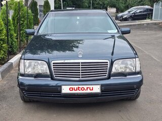 1998 Mercedes-Benz S-Класс 320 III (W140) Рестайлинг, синий, 2700000 рублей, вид 4