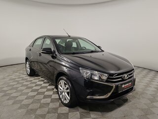 2021 Lada (ВАЗ) Vesta I, чёрный, 945000 рублей, вид 3