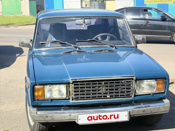 2004 Lada (ВАЗ) 2107, синий, 220000 рублей - вид 1