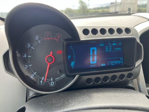 2013 Chevrolet Aveo II, серый, 400000 рублей - вид 6