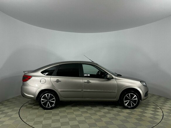 2022 Lada (ВАЗ) Granta I Рестайлинг, серый - вид 3