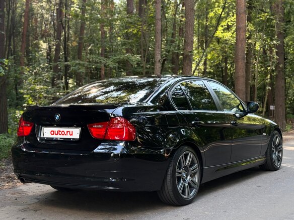 2009 BMW 3 серии 320i V (E90/E91/E92/E93) Рестайлинг, чёрный - вид 5