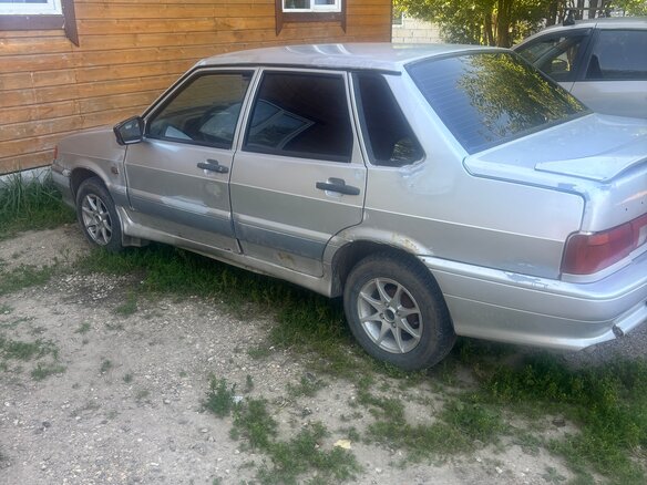 2006 Lada (ВАЗ) 2115, серый, 64500 рублей - вид 4