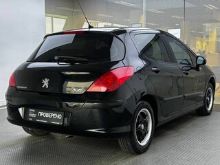 2009 Peugeot 308 I, чёрный, 499000 рублей, вид 5