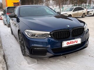 2019 BMW 5 серии 530d xDrive VII (G30/G31/G38), синий, 5000000 рублей, вид 4