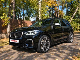 2021 BMW X3 M40i III (G01), чёрный, 6090000 рублей, вид 3