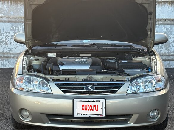 2007 Kia Spectra I Рестайлинг 2, бежевый, 450000 рублей - вид 3