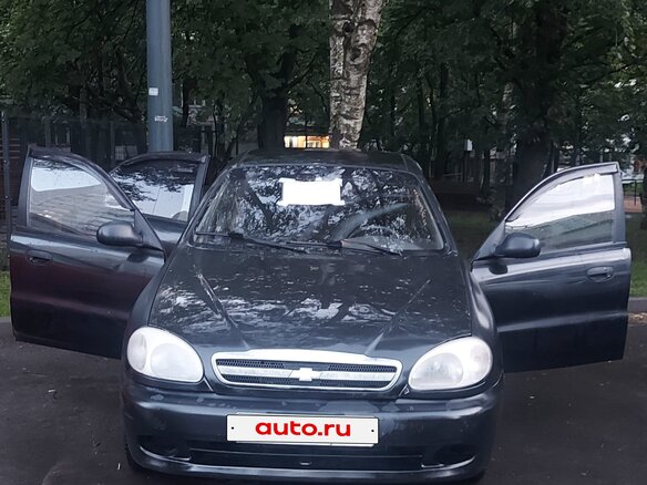 2008 Chevrolet Lanos I, чёрный, 140000 рублей - вид 2