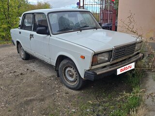 1997 Lada (ВАЗ) 2107, белый, 195000 рублей, вид 1
