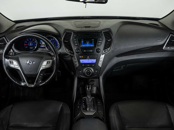 2014 Hyundai Santa Fe III, чёрный, 1618000 рублей - вид 10