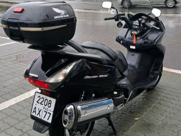 2007 Honda GL 500 Silver Wing, чёрный, 330000 рублей - вид 11