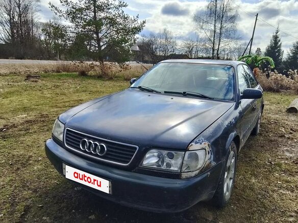 1994 Audi A6 I (C4), синий, 90000 рублей - вид 1