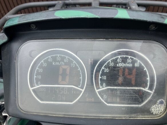2013 CFMoto CF500-2А, зелёный - вид 12