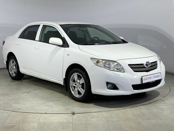 2008 Toyota Corolla X (E140, E150), белый, 550000 рублей - вид 3