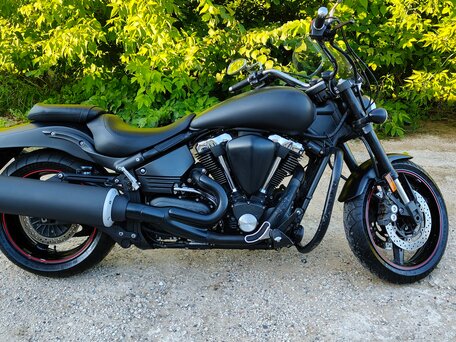 2005 Yamaha XV 1700 Warrior, чёрный, 800000 рублей, вид 2