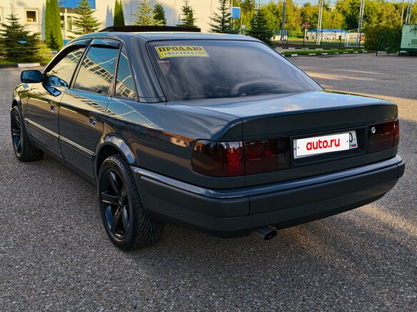 1993 Audi 100 IV (C4), серый, 470000 рублей - вид 5