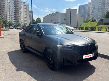 2022 BMW X4 20d II (G02) Рестайлинг, чёрный, 6900000 рублей, вид 2