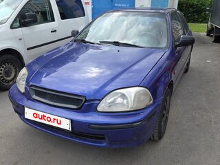 1998 Honda Civic VI Рестайлинг, синий, 370000 рублей, вид 1
