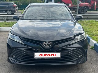 2019 Toyota Camry VIII (XV70), чёрный, 1600000 рублей, вид 1