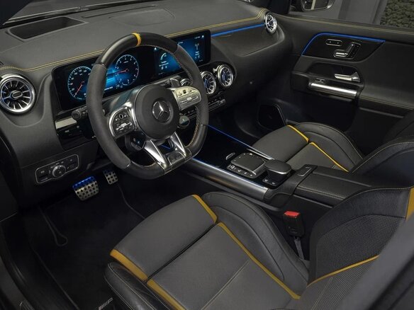 2022 Mercedes-Benz GLA AMG 45 S AMG II (H247), серый, 5950000 рублей - вид 8