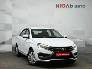 2023 Lada (ВАЗ) Vesta I Рестайлинг (NG), белый, 1100000 рублей, вид 3
