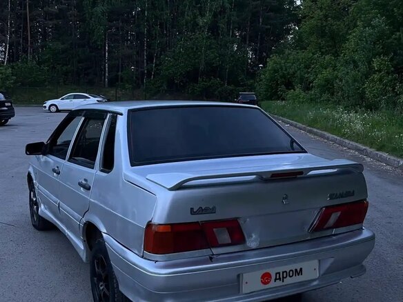2007 Lada (ВАЗ) 2115, серебристый, 99000 рублей - вид 5