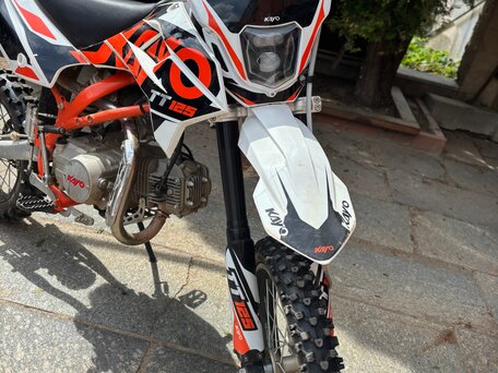 2024 Kayo Basic TT125, белый, 75000 рублей, вид 2