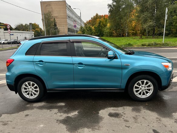 2011 Mitsubishi ASX I, голубой, 850000 рублей - вид 2