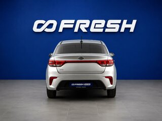 2017 Kia Rio IV, серебристый, 1049077 рублей, вид 4